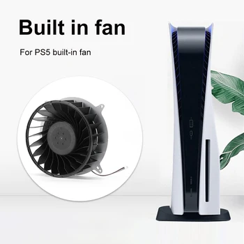 17/23 Bıçakları ısı dağılımı fanlar aşırı sessiz dahili soğutma fanı 3pin arayüzü kolay kurulum ile uyumlu PS5