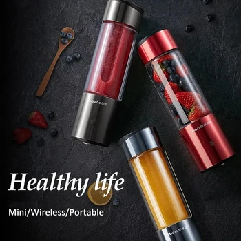 350 ML Elektrikli Taşınabilir Sıkacağı smoothie blenderı Batidora Portatil Meyve Mikser Blender USB meyve sıkacağı bardağı Makinesi Mini Exprimidor