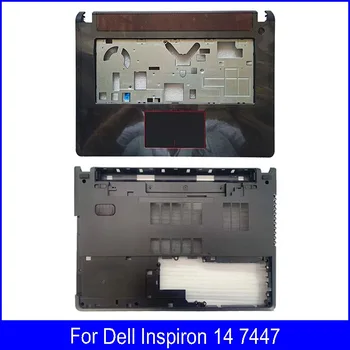 Yeni Laptop LCD Kapak Palmrest Touchpad ile Alt Taban Dell Inspiron 14 7447 İçin Kılıf C D Kabuk