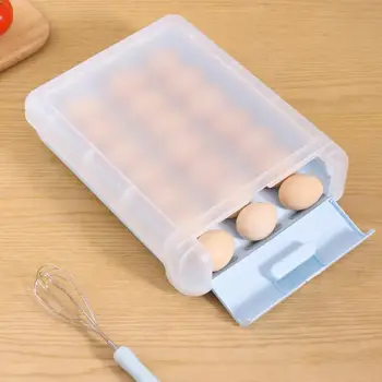 Yumurta saklama kutusu Uygun Yumurta depolama çekmecesi Plastik Saydam Dayanıklı Mutfak Kapları Yumurta Tutucu